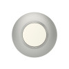 PLAQUE RONDE DOOXIE ALUMINIUM 1 POSTE