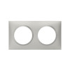 PLAQUE CARREE DOOXIE ALUMINIUM 2 POSTE