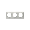 PLAQUE CARREE DOOXIE ALUMINIUM 3 POSTE