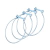 COLLIERS DE FIXATION ACIER D80 X4