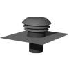 CHAPEAU TOITURE ARDOISE PVC D125