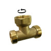 RACCORD TE A VISSER M12X17 LAITON
