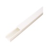 MOULURE 20X25 PVC 2M BLC