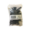 EMBASE CHEVILLE LARGE 9 NOIR LOT DE 10