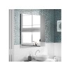 MOSAIQUE 29,7X29,7 MUR ICE MIROIR GRIS ARGENT