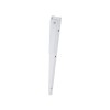 EQUERRE ESCAKIER 130X300MM ACIER BLANC