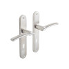 POIGNEE DE PORTE MARION 195 CLE INX