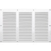 GRILLE AERATION VISSER  200X300 MM ALU + MOUSTIQUAIRE