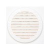 GRILLE AERATION REGLABLE  152 ABS BLANC  + MOUSTIQUAIRE