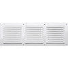 GRILLE AERATION VISSER  100X300MM ALU + MOUSTIQUAIRE