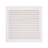 GRILLE AERATION CLIPSER  230X230 ABS + MOUSTIQUAIRE