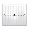 GRILLE AERATION VISSER  REGLABLE  170X190 ALU