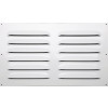 GRILLE AERATION VISSER  300X500 ALU + MOUSTIQUAIRE