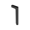 PIEDS REMIX PR MBLE 2 TIROIRS NOIR HAUTEUR 24.8 A 27.8 CM X2