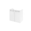 MEUBLE SALLE DE BAIN REMIX 58X60X33CM BLANC REMIX