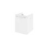 MEUBLE SOUS VASQUE REMIX LARG 45XPROF 48XH58CM 1 PORTE BLANC BRILLANT