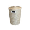PANIER A LINGE PHUKET NATUREL FIBRE VEGETALE 83L D40XH52 CM