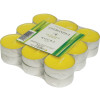 BOUGIE CHAUFFE PLAT ANTI MOUSTIQUE CITRONNELLE 16X38MM X18