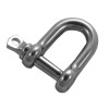 MANILLE DROITE À VIS 5MM INOX A4 / AISI 316
