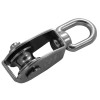 POULIE SIMPLE DÉRIVEUR RÉA 25MM INOX A4 / AISI 316
