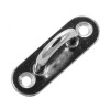 PONTET SUR PLATINE OBLONG 60MM INOX A4 / AISI 316