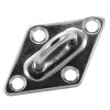 PONTET SUR PLATINE LOSANGE 59MM INOX A4 / AISI 316