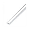 PLAT 15 MM ALUMINIUM BRILLANT 1M