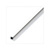 TUBE CARRE 10X10 ALU BRILLANT 1M