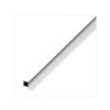 TUBE CARRE 15X15 ALU BRILLANT 1M