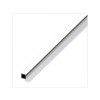 TUBE CARRE 15X15 ALU BRILLANT 2,5M