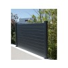 LAME ALU KLOSUP 145X9 PLEINE GRIS