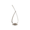 LAMPE A POSER SYMPHONIE LED H44CM 9W ALU BROSSE