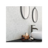 MOSAIQUE SOL & MUR ARTENS CUBY MINERAL BLANC 30X30CM
