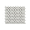 MOSAIQUE MUR ARTENS HEXAGONE BLANC 32X27,5CM