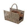 PANIER BUCHE OSIER NOVEO GRIS