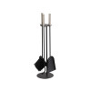 SERVITEUR ACIER TRIO2 NOIR + 3 ACCESSOIRES