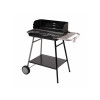 BARBECUE CHARBON BOIS TORINO 56X41CM GRIS