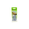 VIS BOIS TETE RONDE FENDUE 5X50MM ACIER ZINGUE SACHET 10