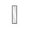 MIROIR DE PORTE A SUSPENDRE 30X120CM NOIR INSPIRE