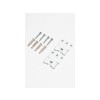 NAISSANCE POUR RAIL EXTENSIBLE METAL BLANC X2