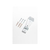 SUPPORT MURAL POUR RAIL EXTENSIBLE 9/11CM BLANC