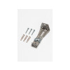 SUPPORT MURAL POUR RAIL EXTENSIBLE 9/11CM NICKEL
