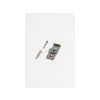 SUPPORT PLAFOND POUR RAIL EXTENSIBLE NICKEL