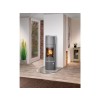 POELE BOIS FARO W+ 7KW ANTHRACITE OLLAIRE