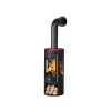 POELE BOIS MINOTRIOS CERAMIQUE 5KW BORDEAUX
