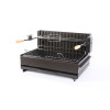 GRILLOIR VULCAIN 3657 80,4X69,3X41,7CM ACIER + TOURNEBROCHE