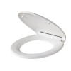 ABATTANT FAST CLIP HYGIENE BLANC