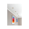 LAMBRIS PVC L.25CM X H.120CM X EP.10MM 2.4M2 BLANC MAT ARTENS