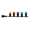 GUIRLANDE EXTERIEUR 10LEDS B22 10M MULTICOLORE