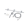 DOUCHETTE 3 JET RYCO RAIL 65MM + BARRE + FLEXIBLE